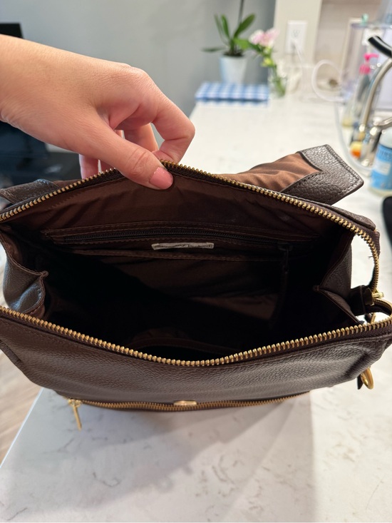 Freshly picked mini diaper bag espresso color main image 4